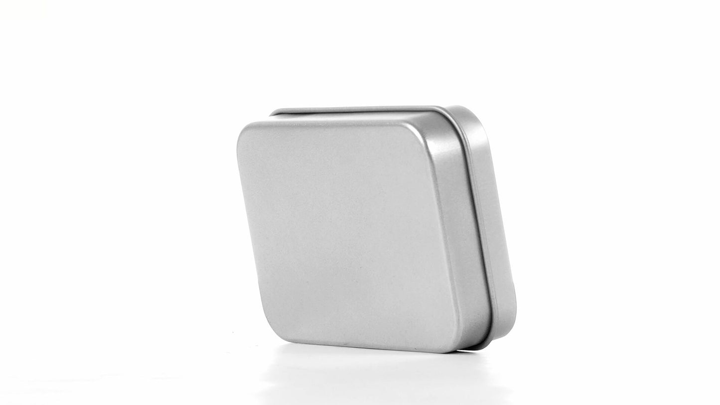 Small rectangular metal box 9x6x2
