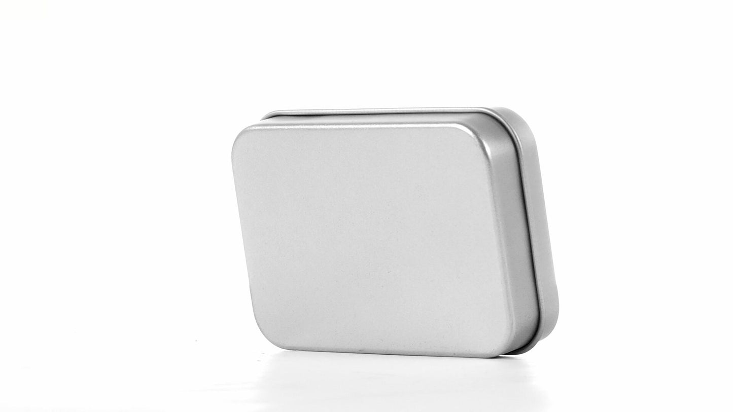 Small rectangular metal box 9x6x2