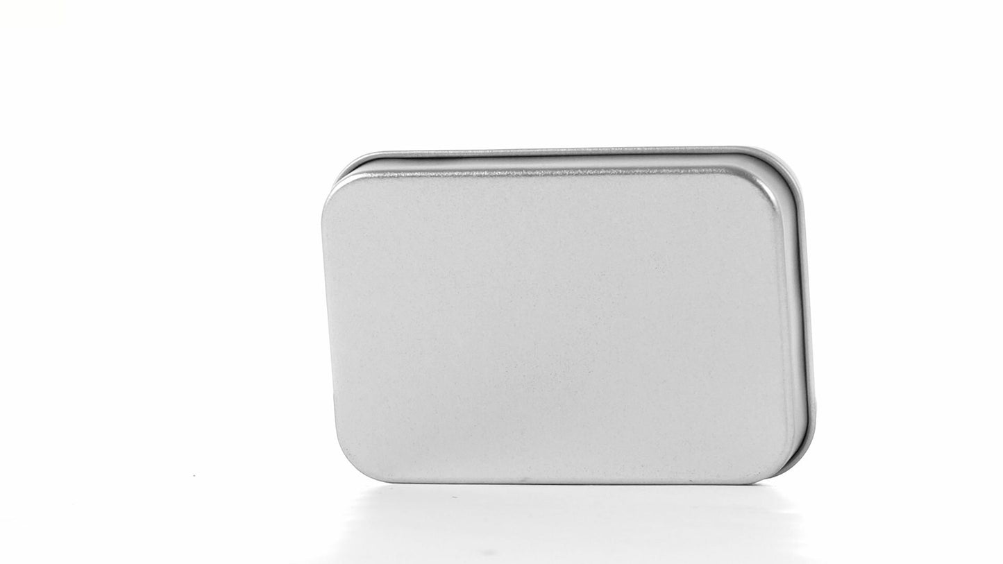 Small rectangular metal box 9x6x2