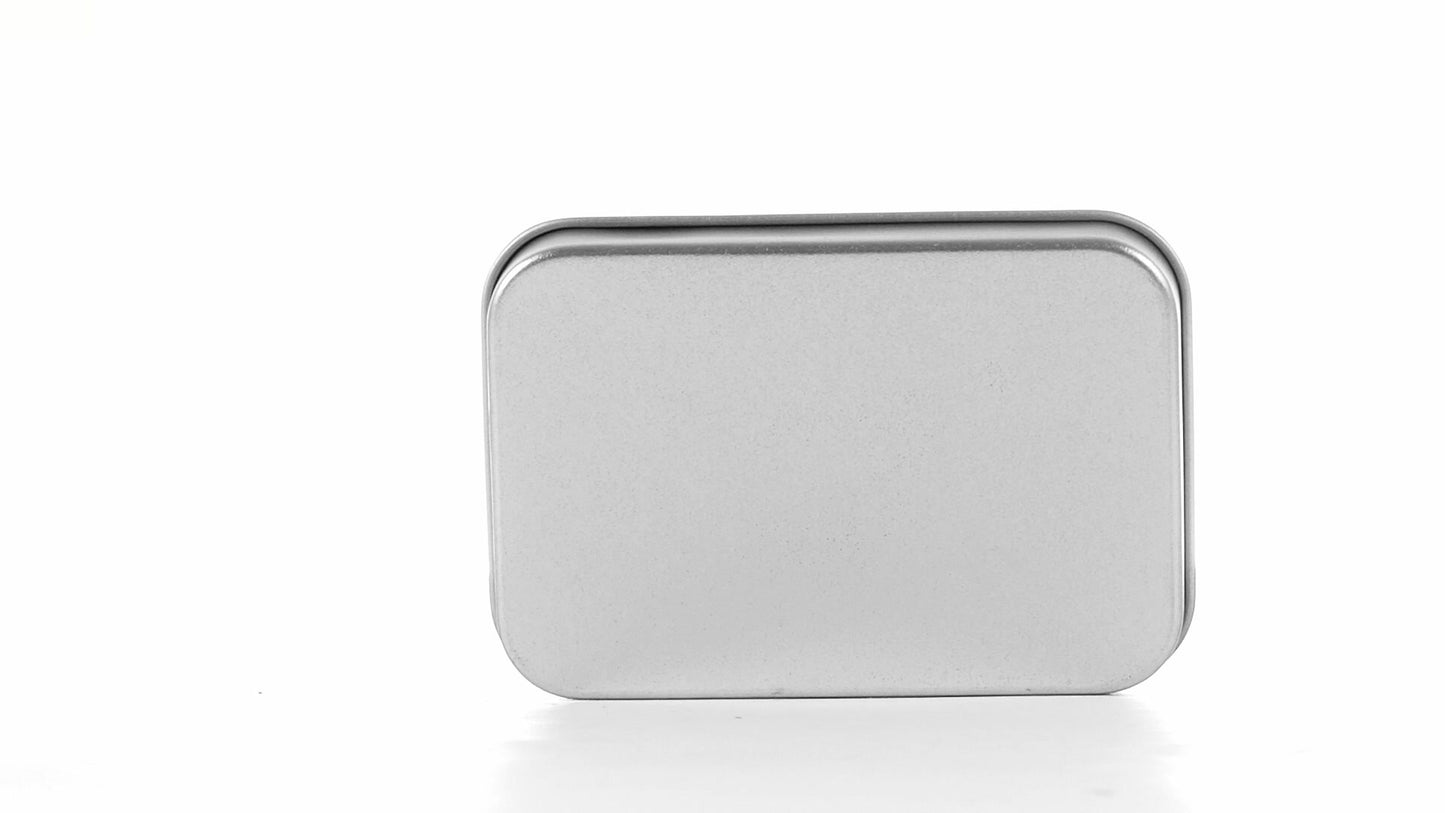 Small rectangular metal box 9x6x2