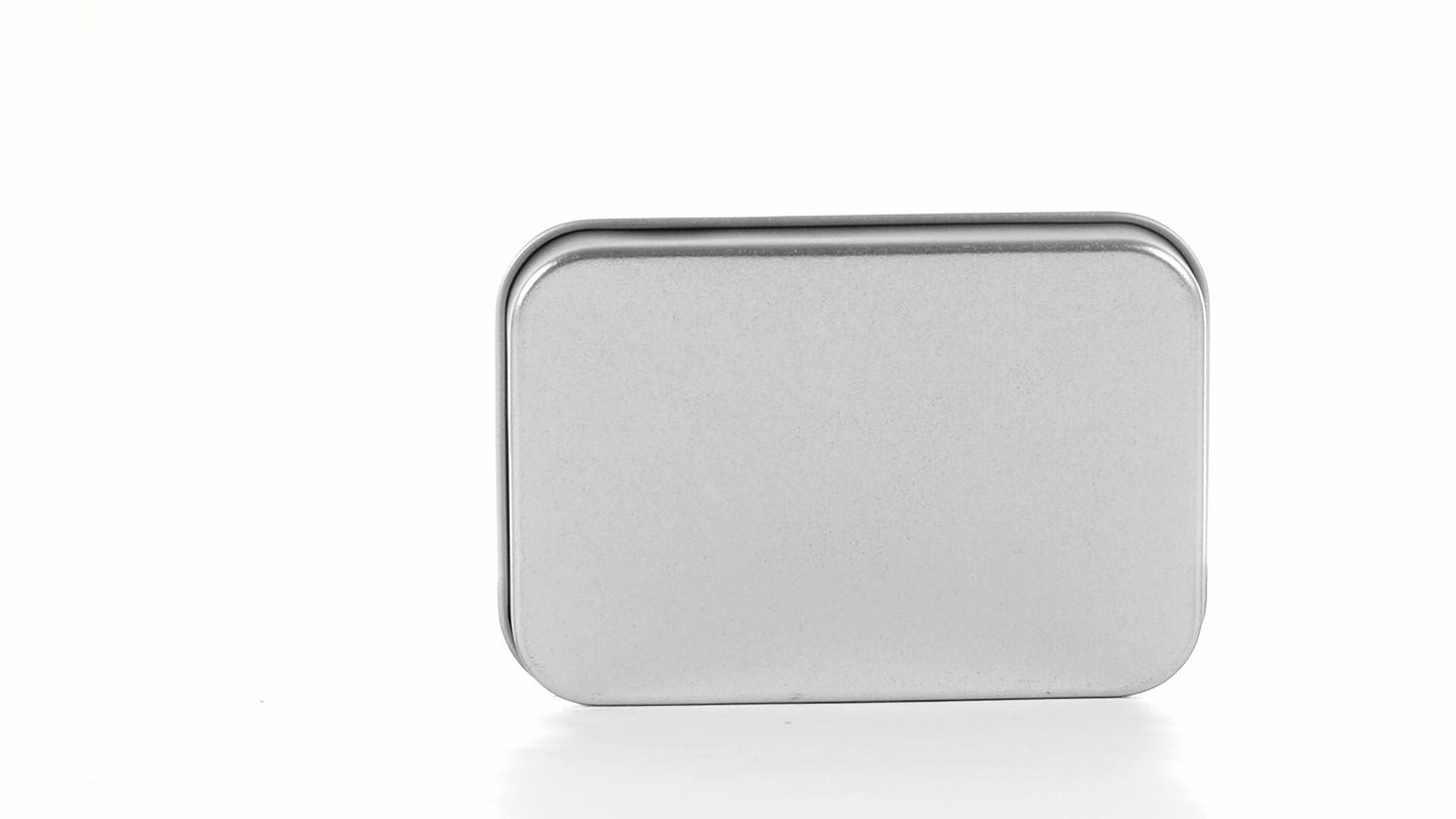 Small rectangular metal box 9x6x2
