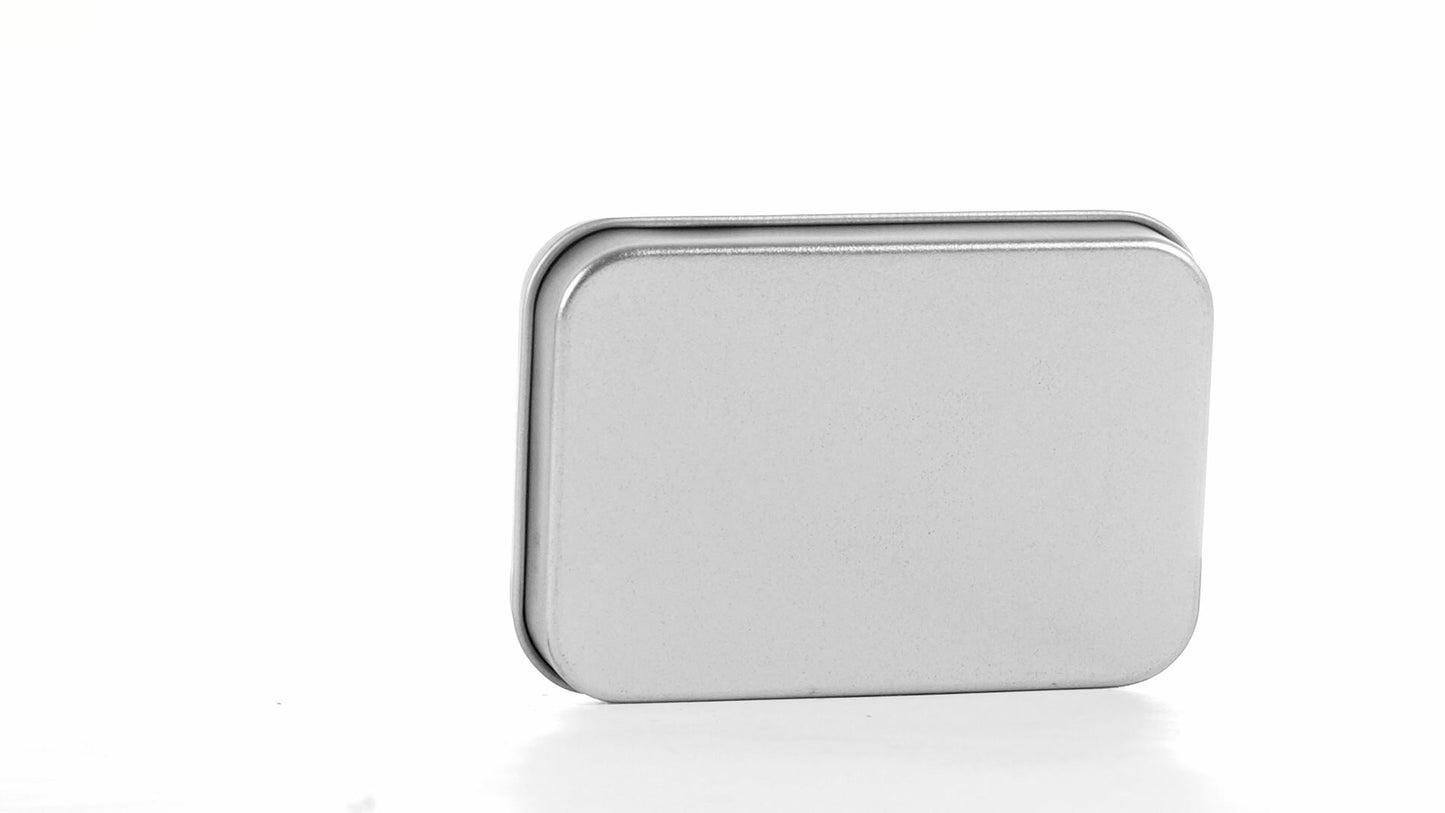 Small rectangular metal box 9x6x2