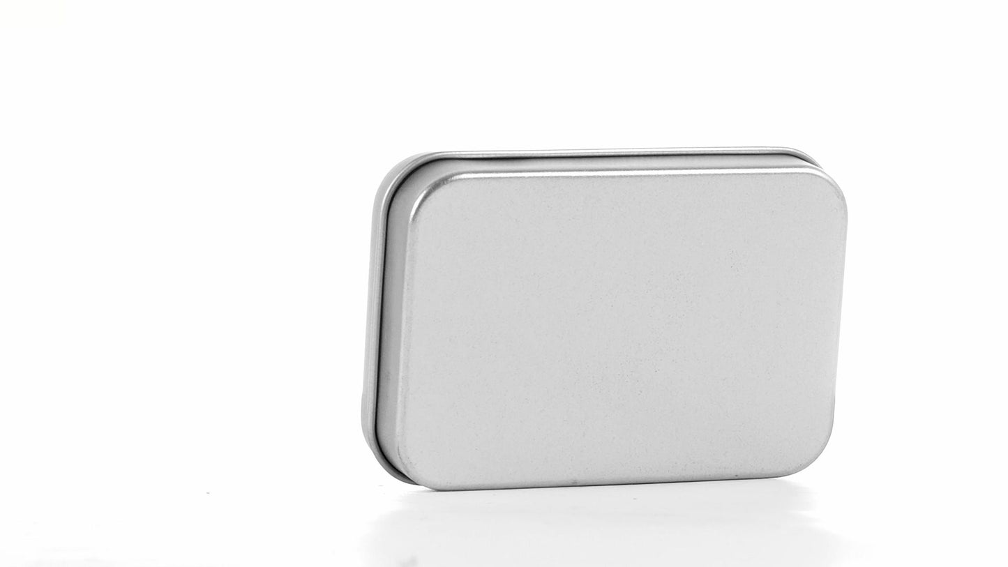 Small rectangular metal box 9x6x2