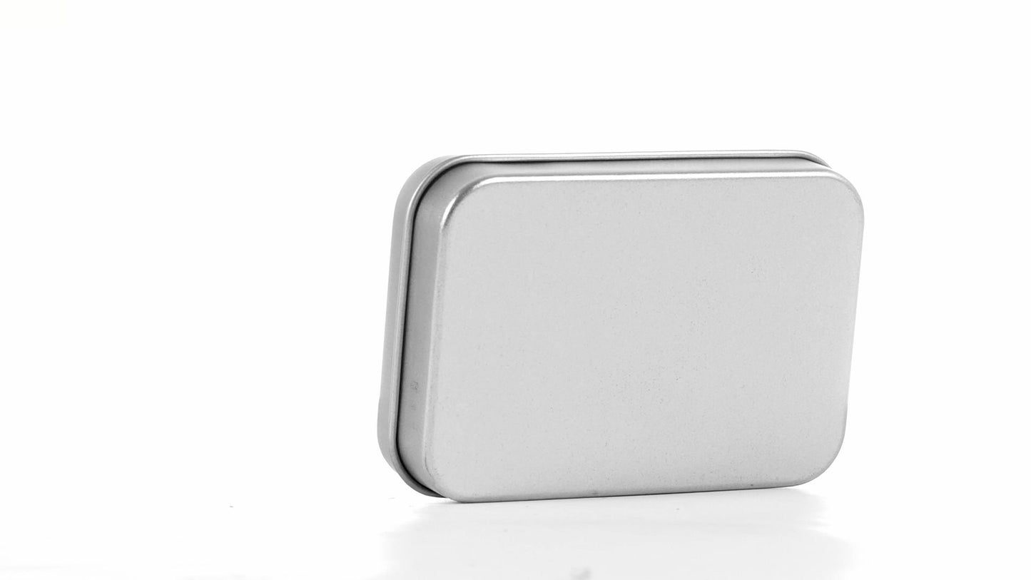 Small rectangular metal box 9x6x2