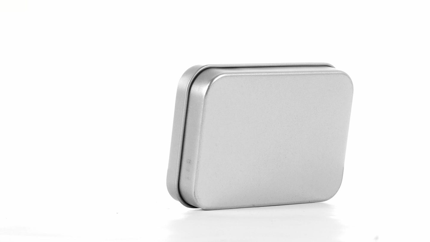 Small rectangular metal box 9x6x2