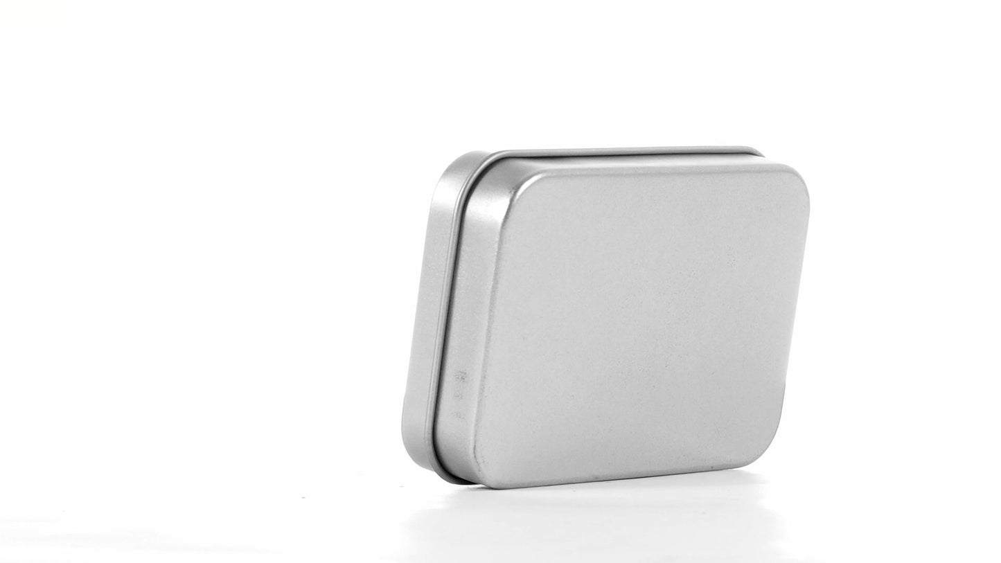 Small rectangular metal box 9x6x2