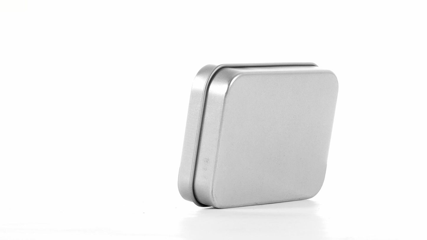 Small rectangular metal box 9x6x2
