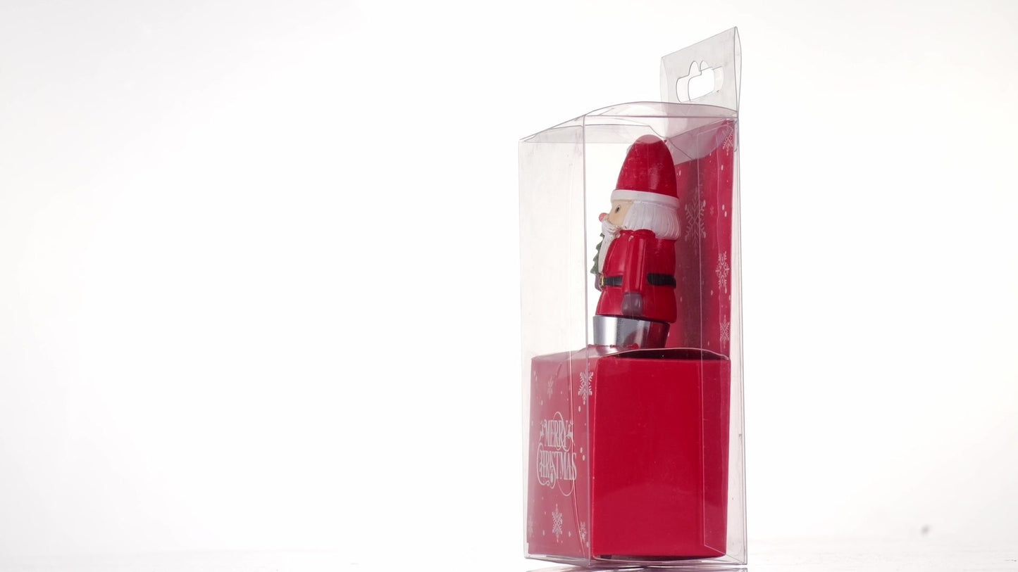 Decorative glass stopper MOS CHRISTMAS