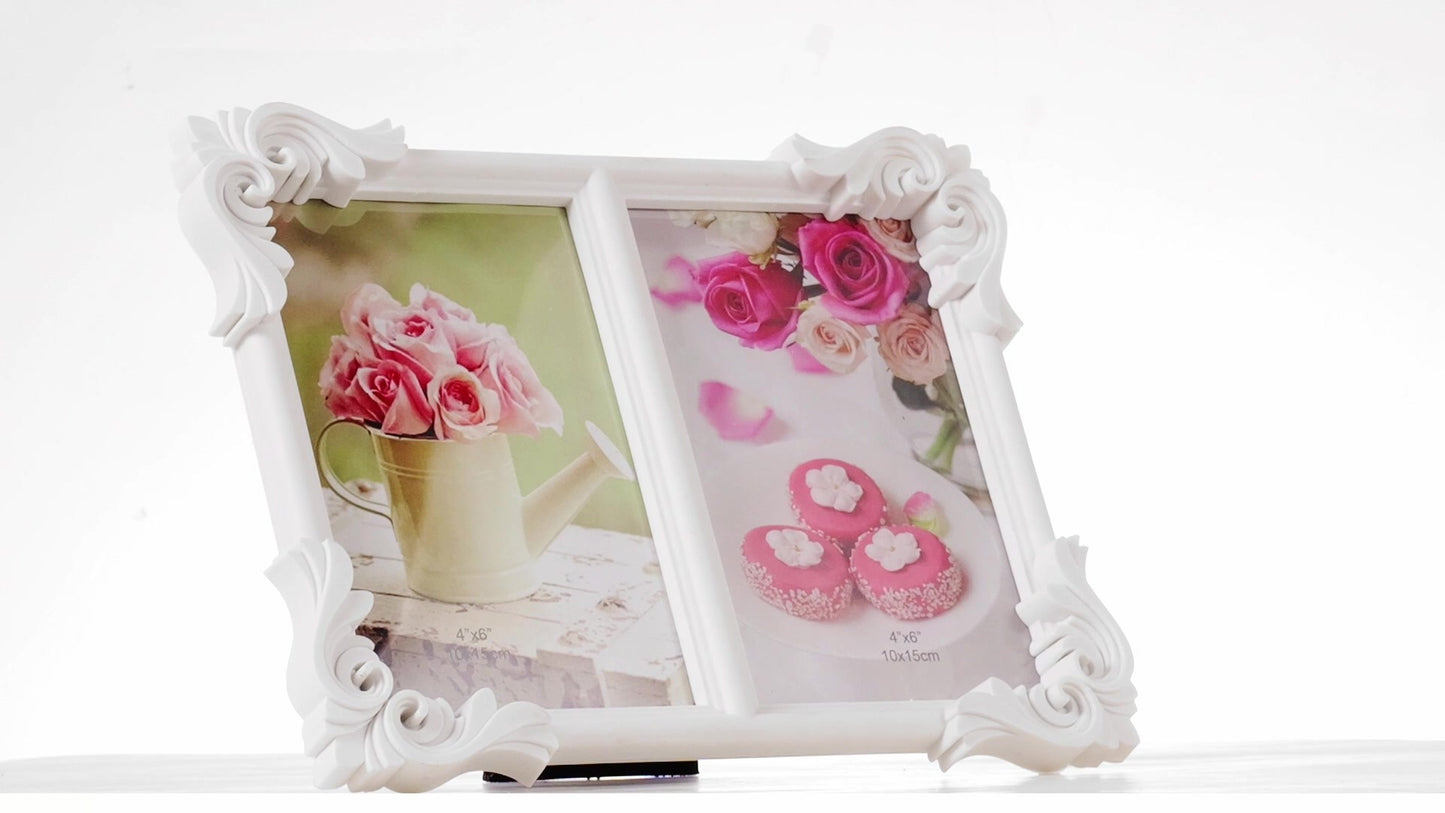 Photo frame collage 2 photos