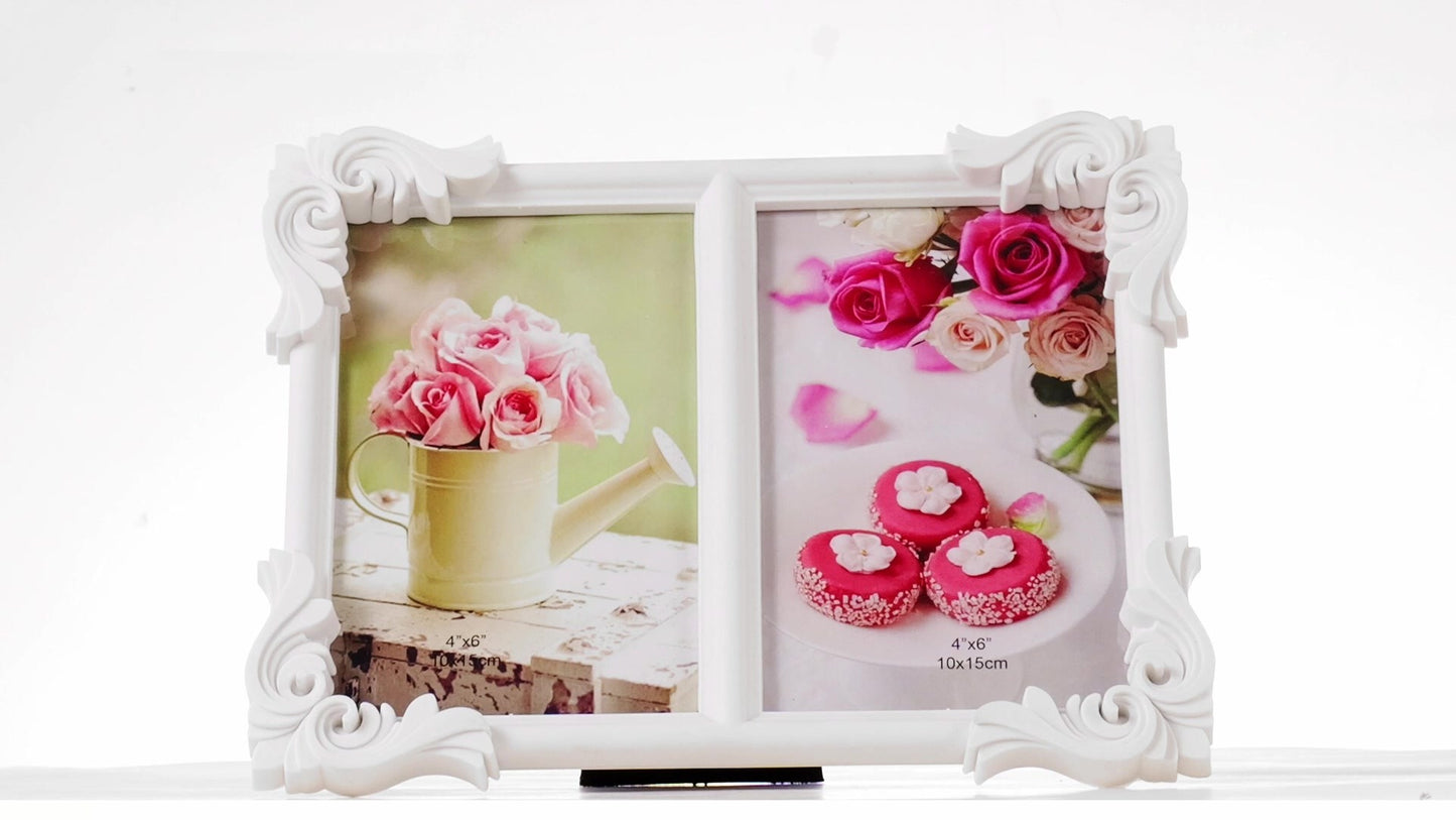Photo frame collage 2 photos