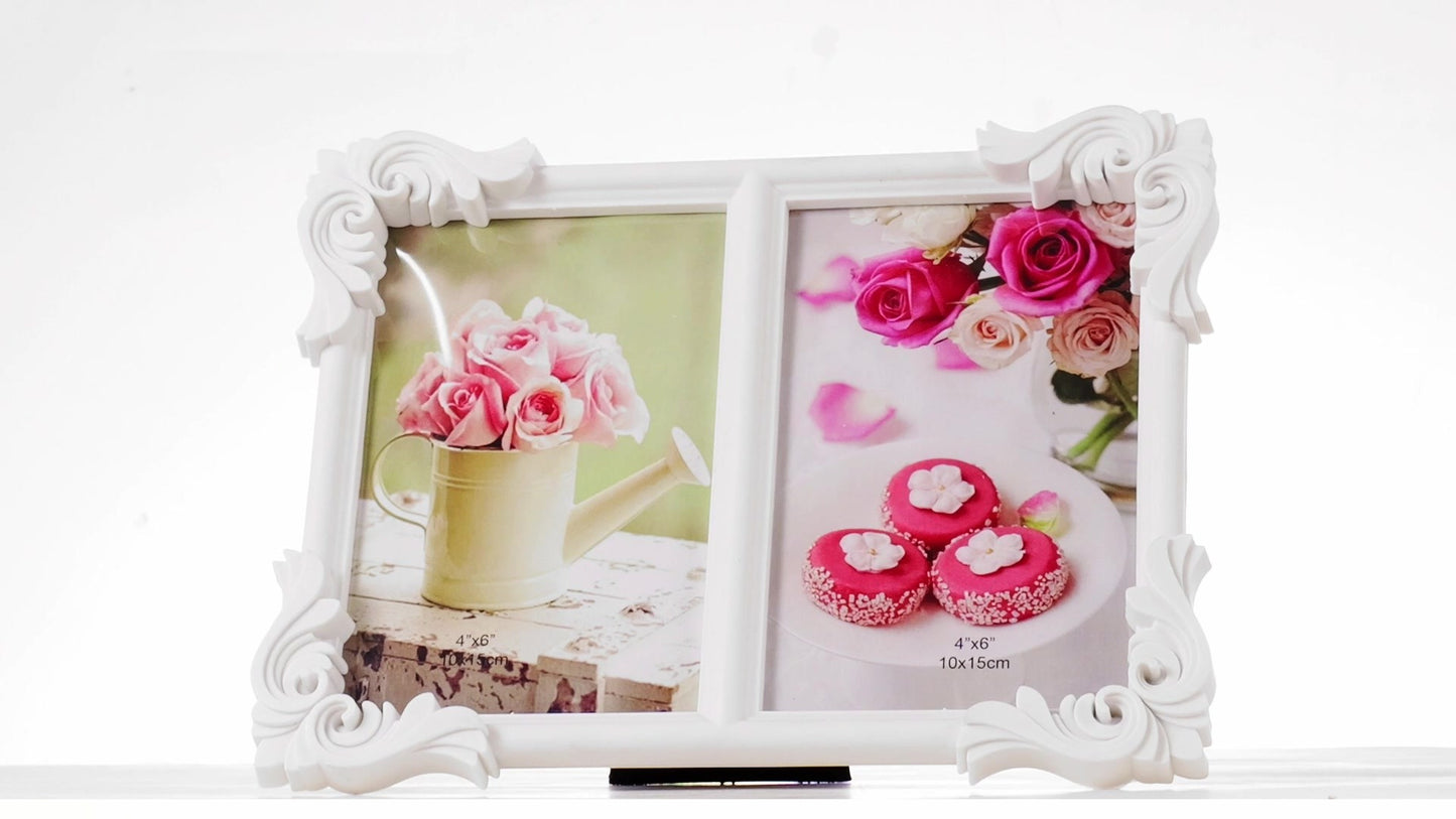 Photo frame collage 2 photos