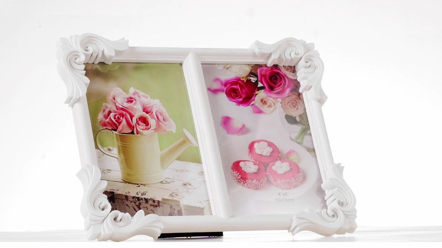 Photo frame collage 2 photos