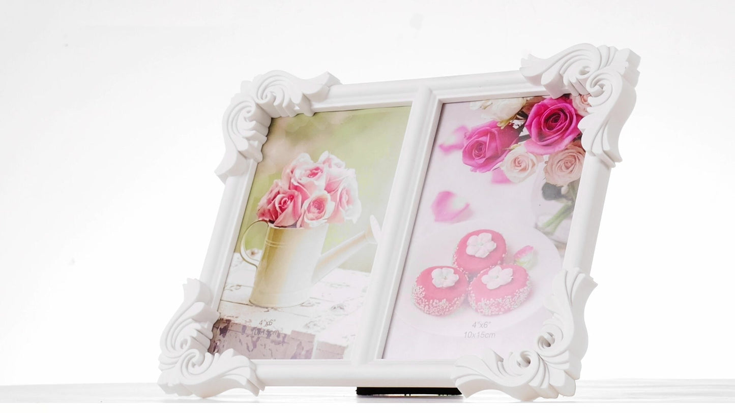 Photo frame collage 2 photos
