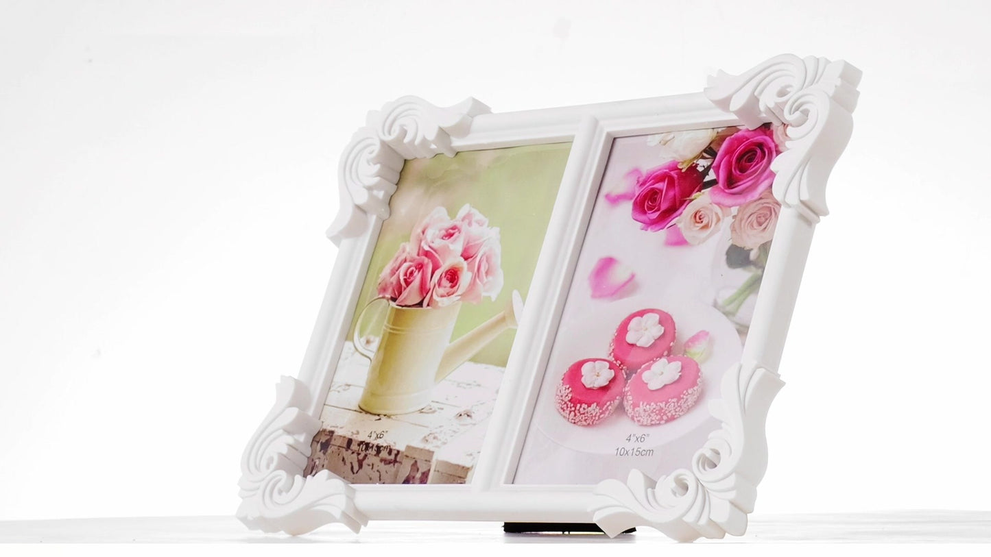 Photo frame collage 2 photos