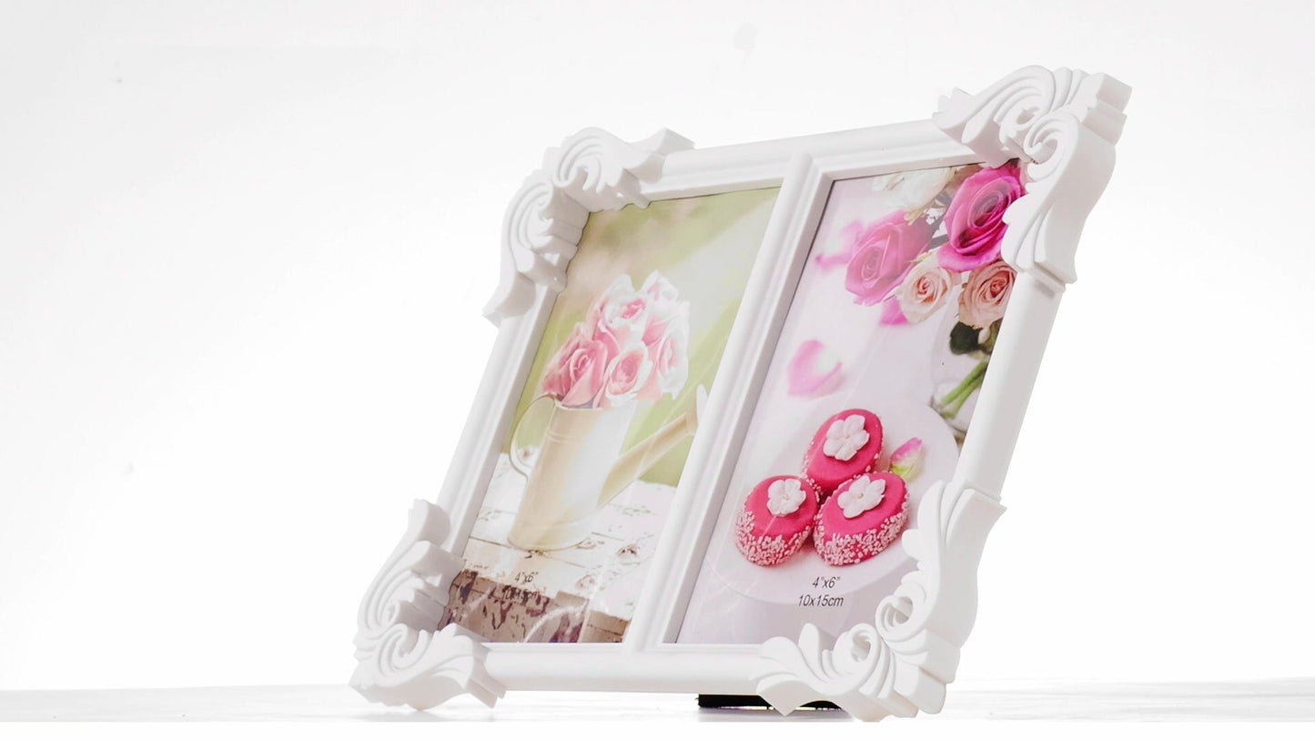 Photo frame collage 2 photos