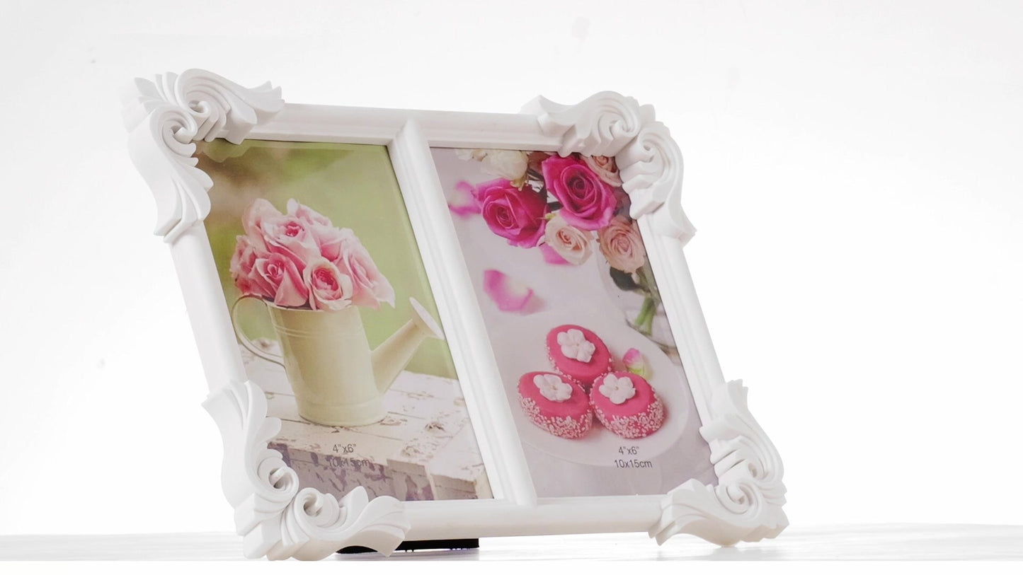 Photo frame collage 2 photos