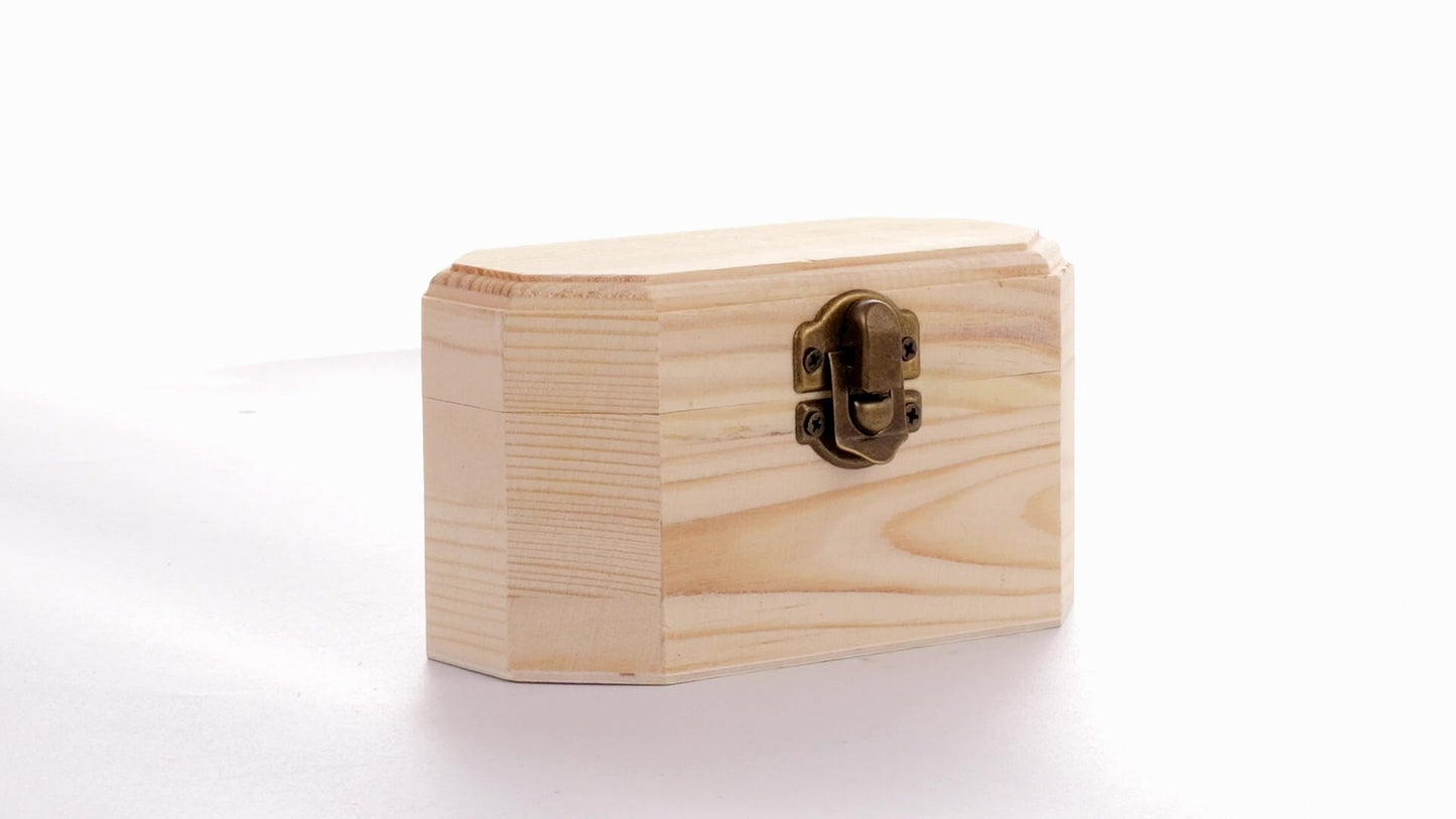 Wooden box CHEST 12x6x6