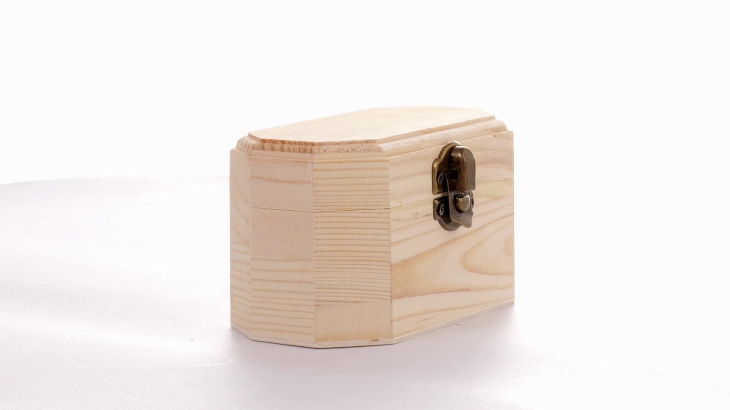 Wooden box CHEST 12x6x6