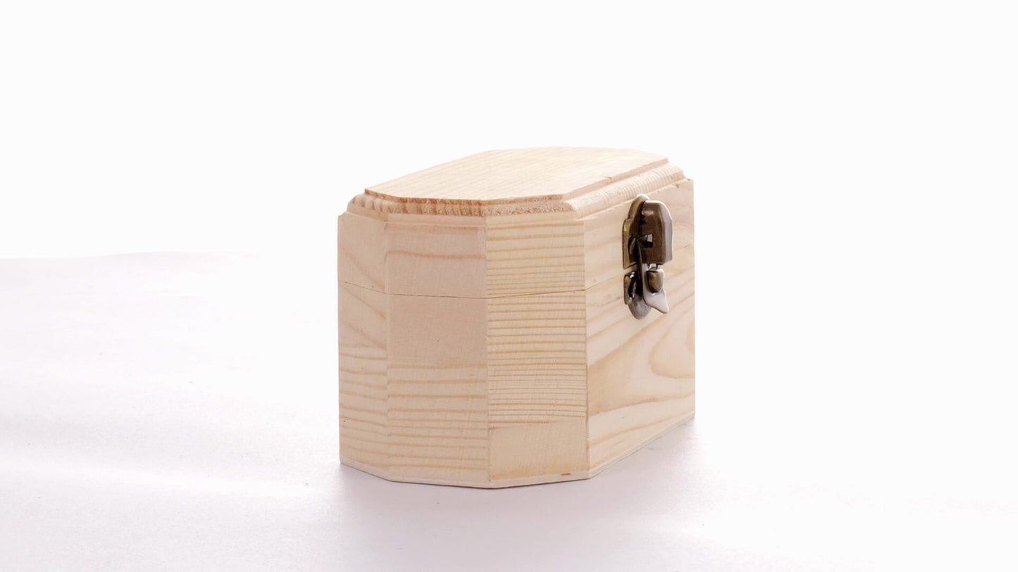 Wooden box CHEST 12x6x6