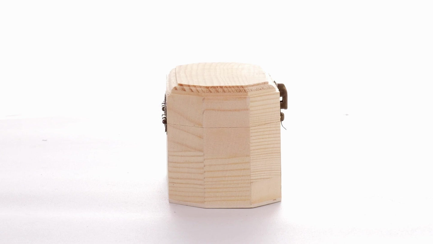 Wooden box CHEST 12x6x6