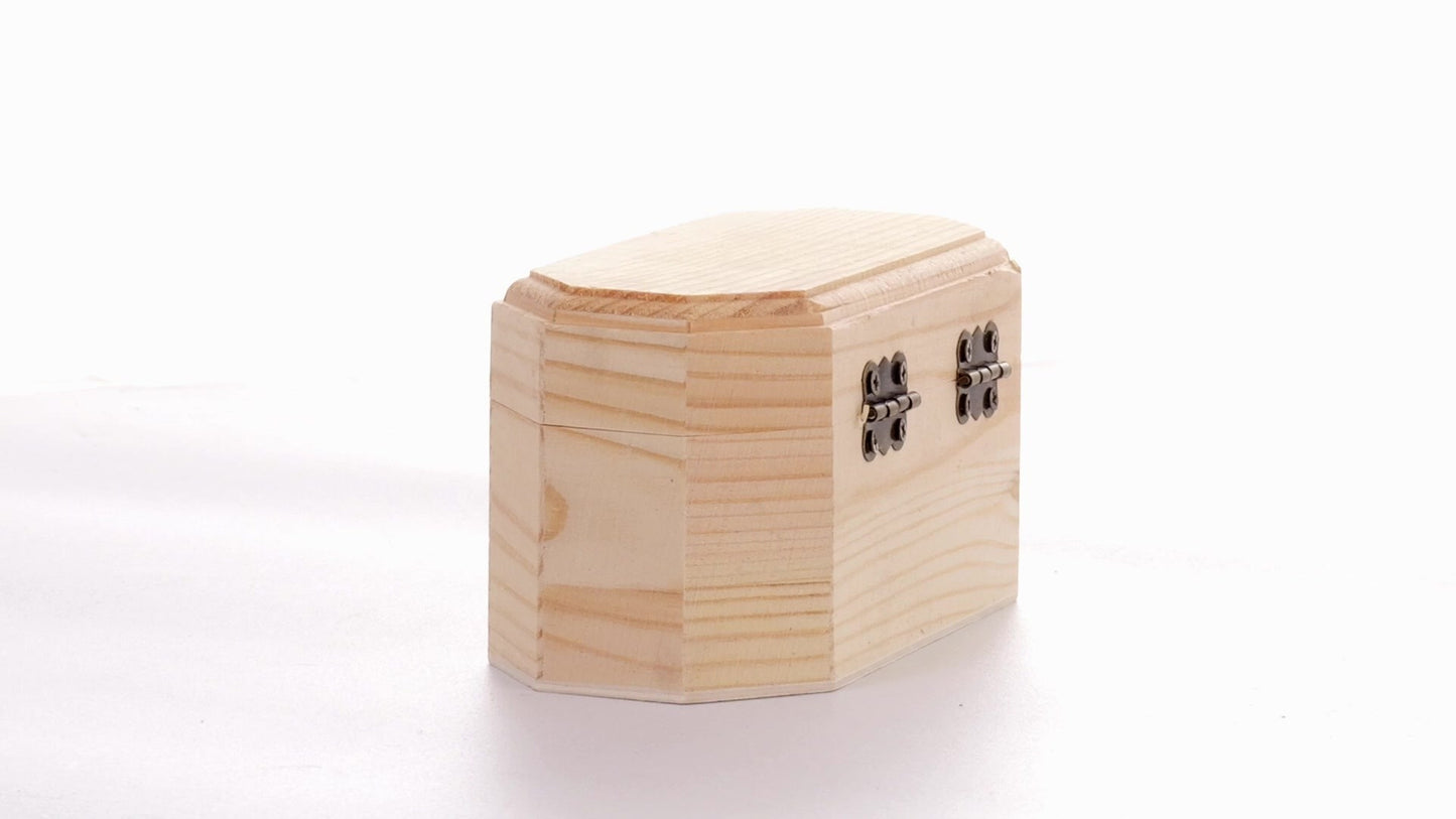 Wooden box CHEST 12x6x6