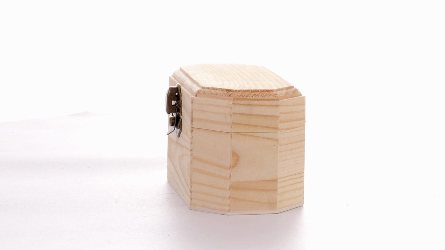 Wooden box CHEST 12x6x6