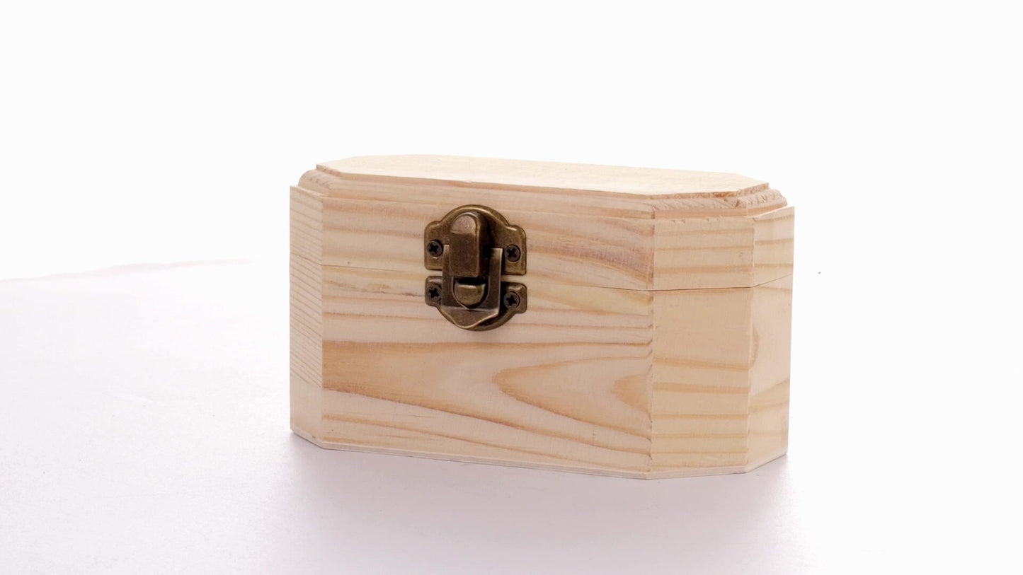 Wooden box CHEST 12x6x6