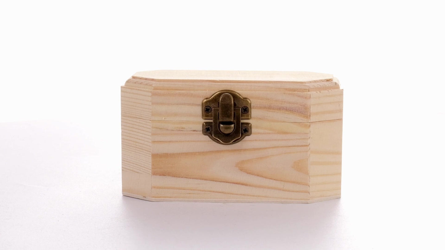 Wooden box CHEST 12x6x6