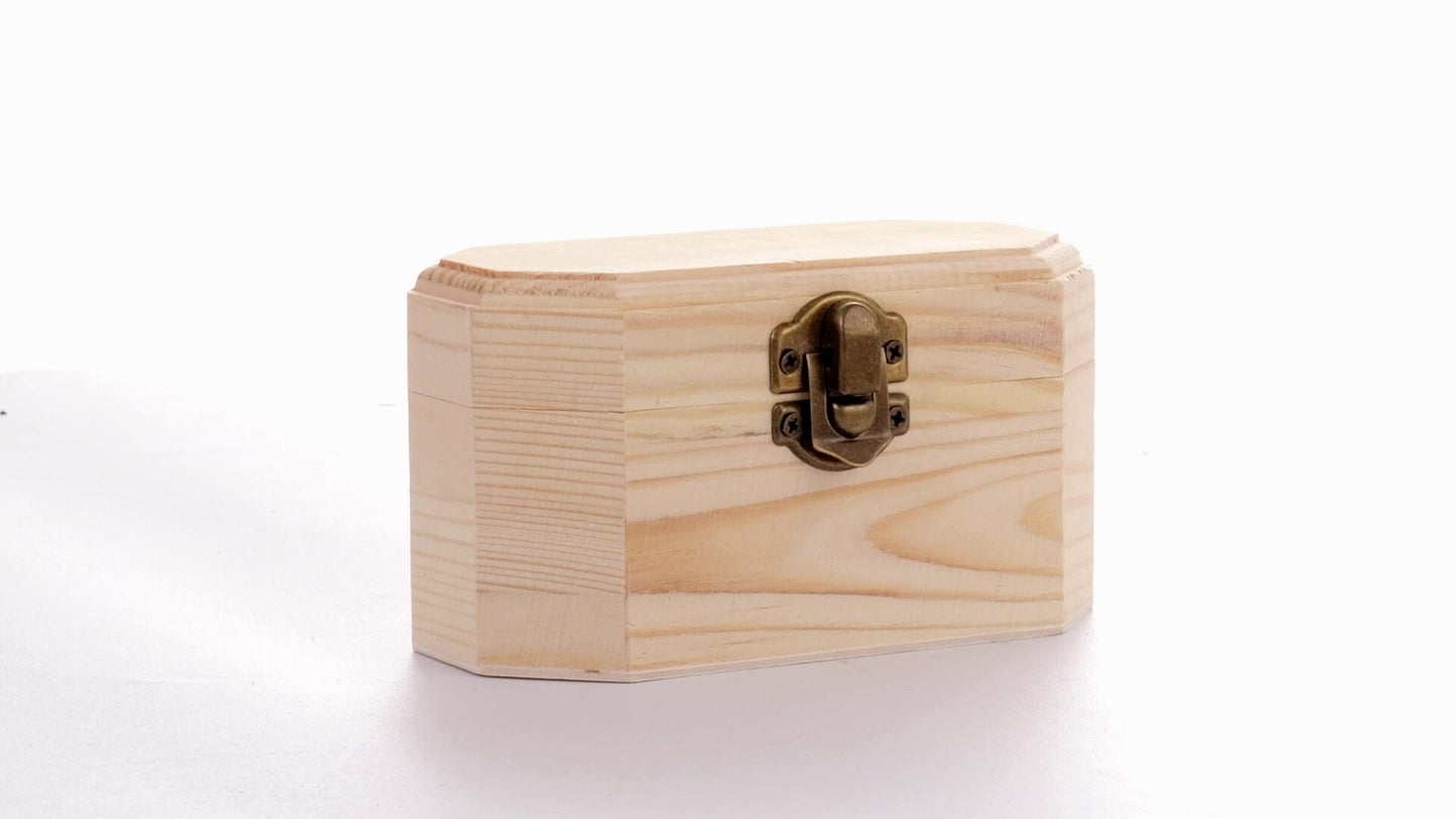 Wooden box CHEST 12x6x6