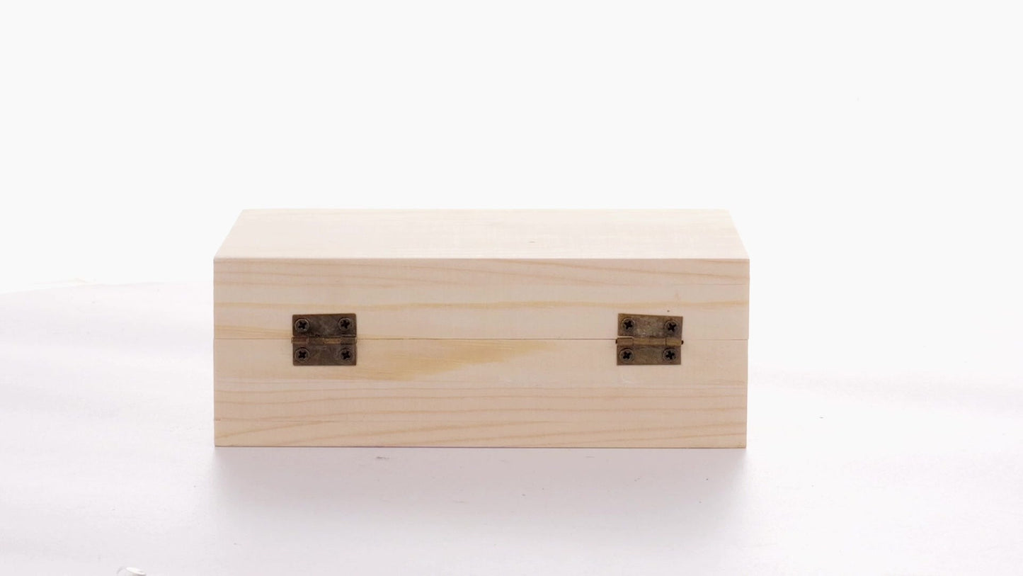 Wooden box BOOK 15x11x6