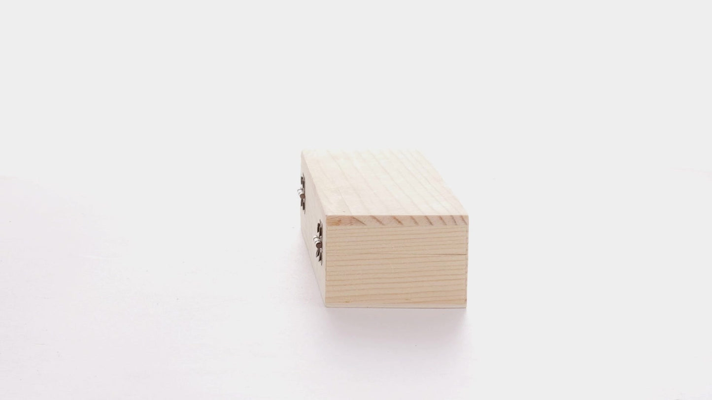 Правоъгълна дървена кутия PEN 18x6x4
