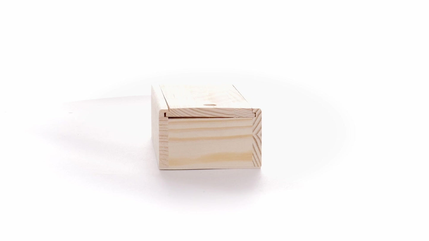 Wooden box SLIDE 15x7x5