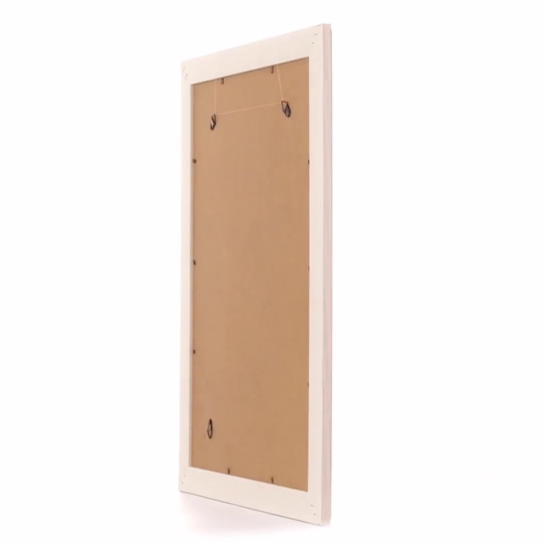 Photo frame Malaga cream+silver A3