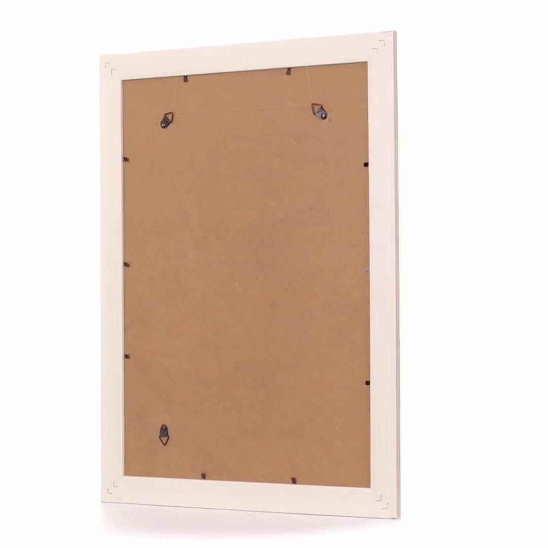 Photo frame Malaga cream+silver A3