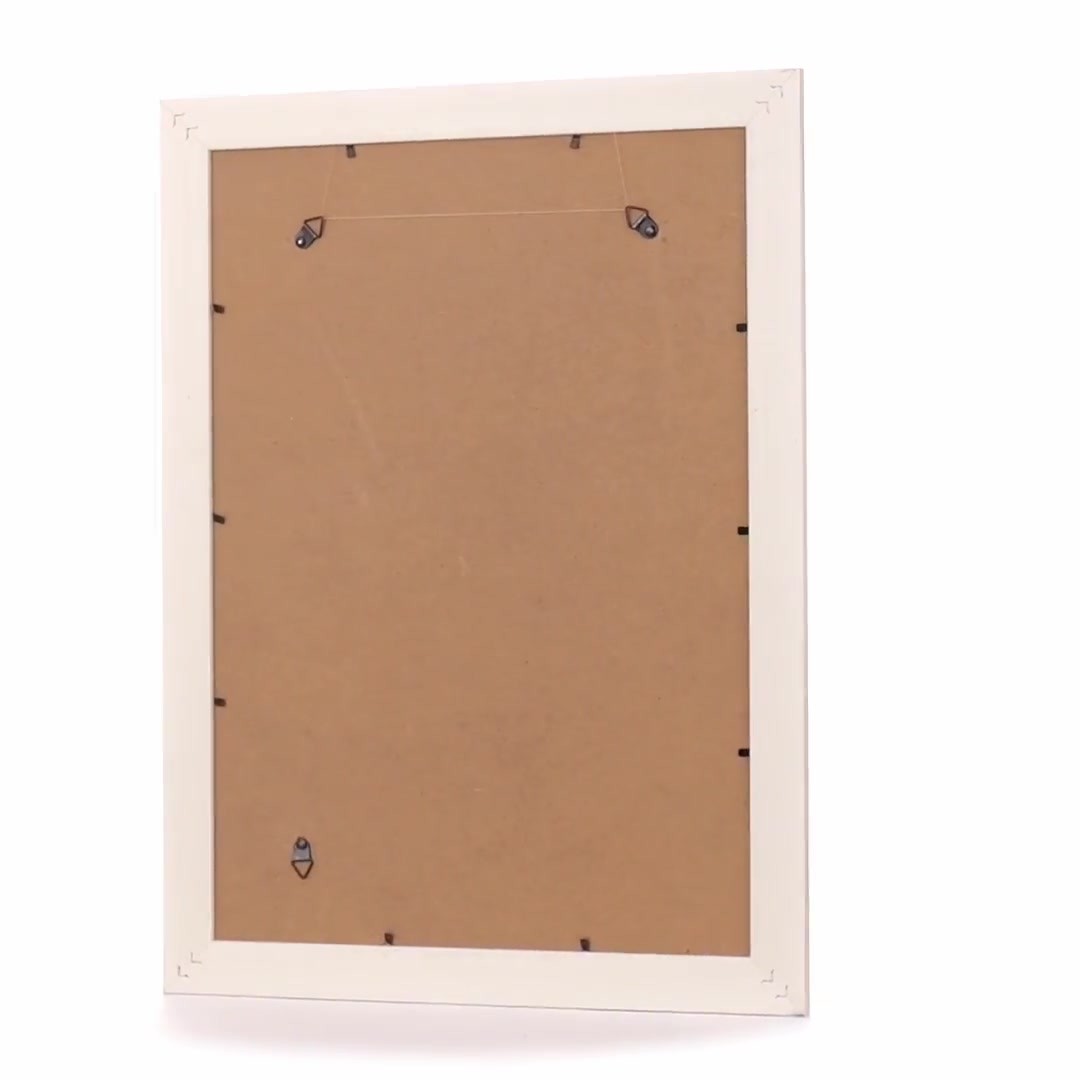 Photo frame Malaga cream+silver A3