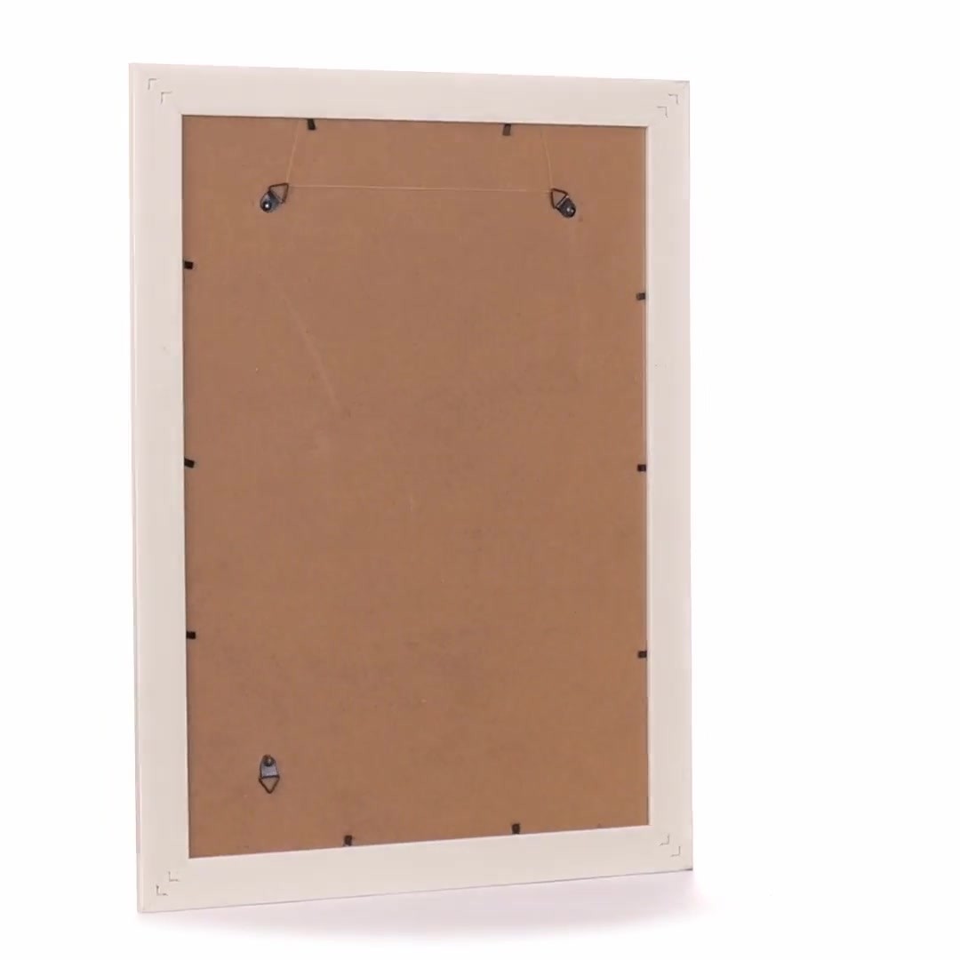 Photo frame Malaga cream+silver A3