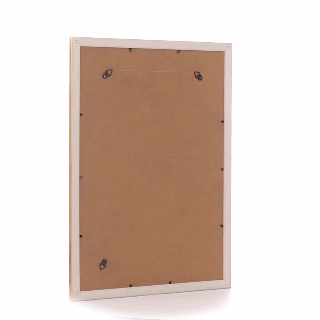 Madrid gold photo frame A3