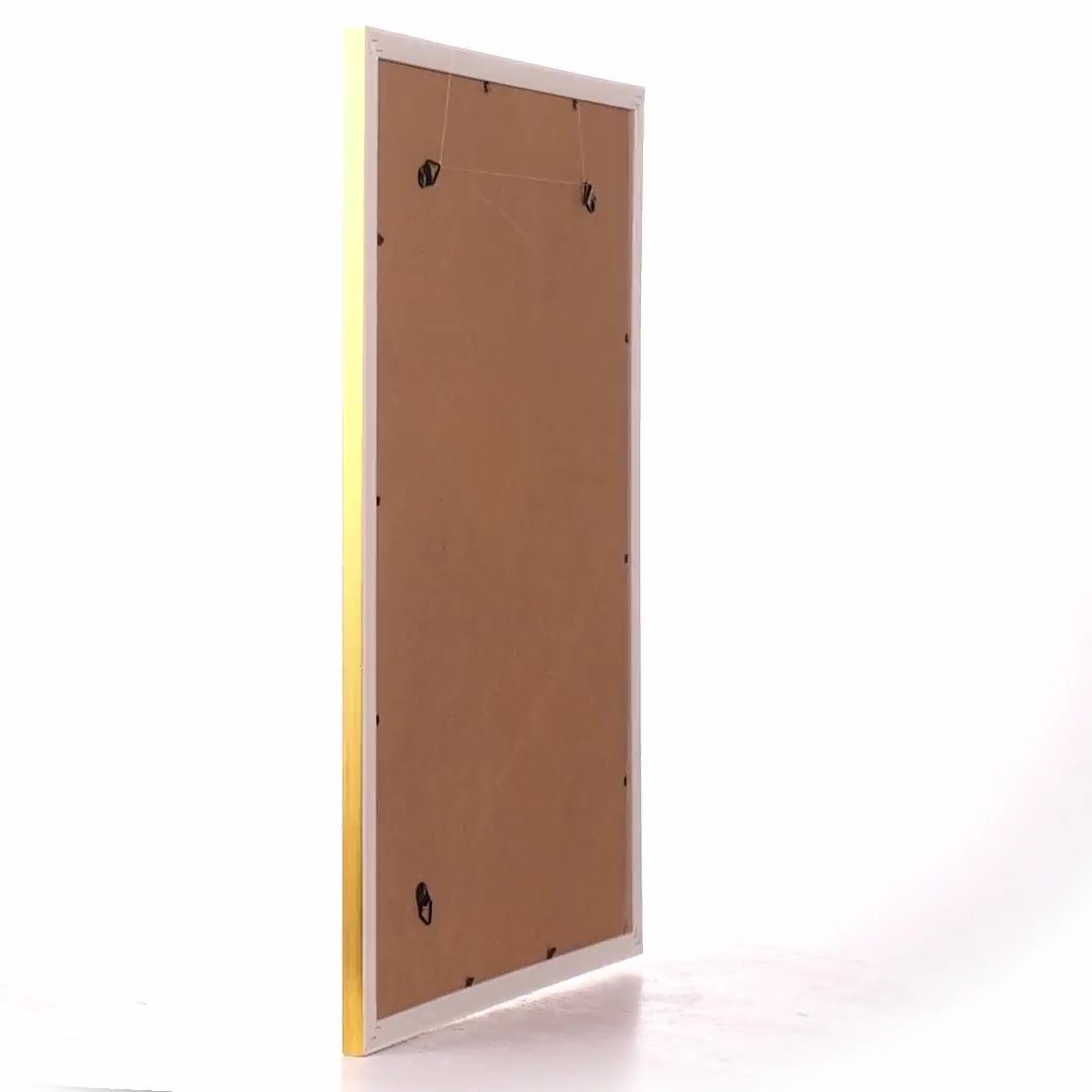 Photo frame Barcelona white+gold A3