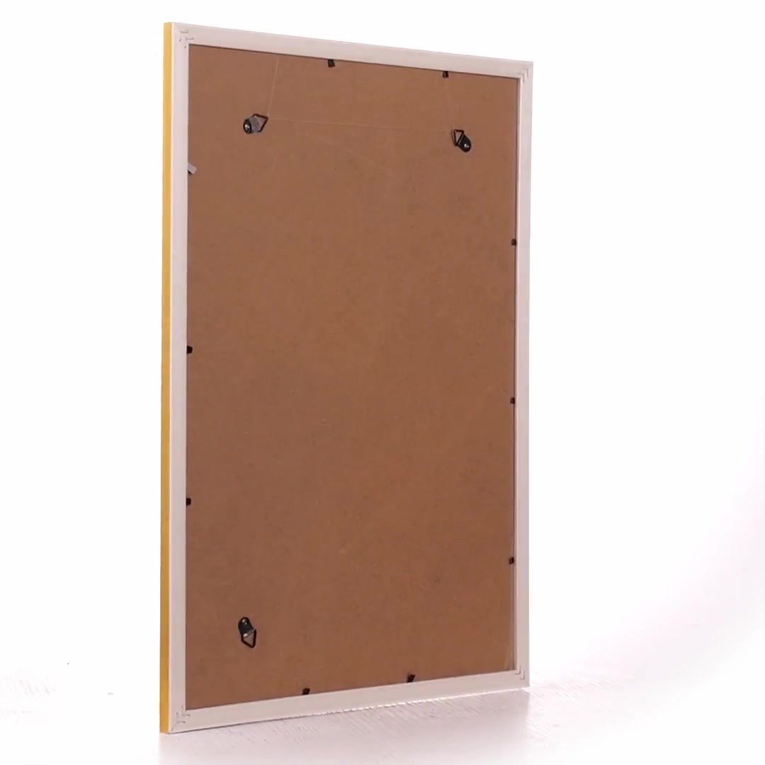 Rama foto Barcelona alb+auriu A3 FP0941A321 - Green Print