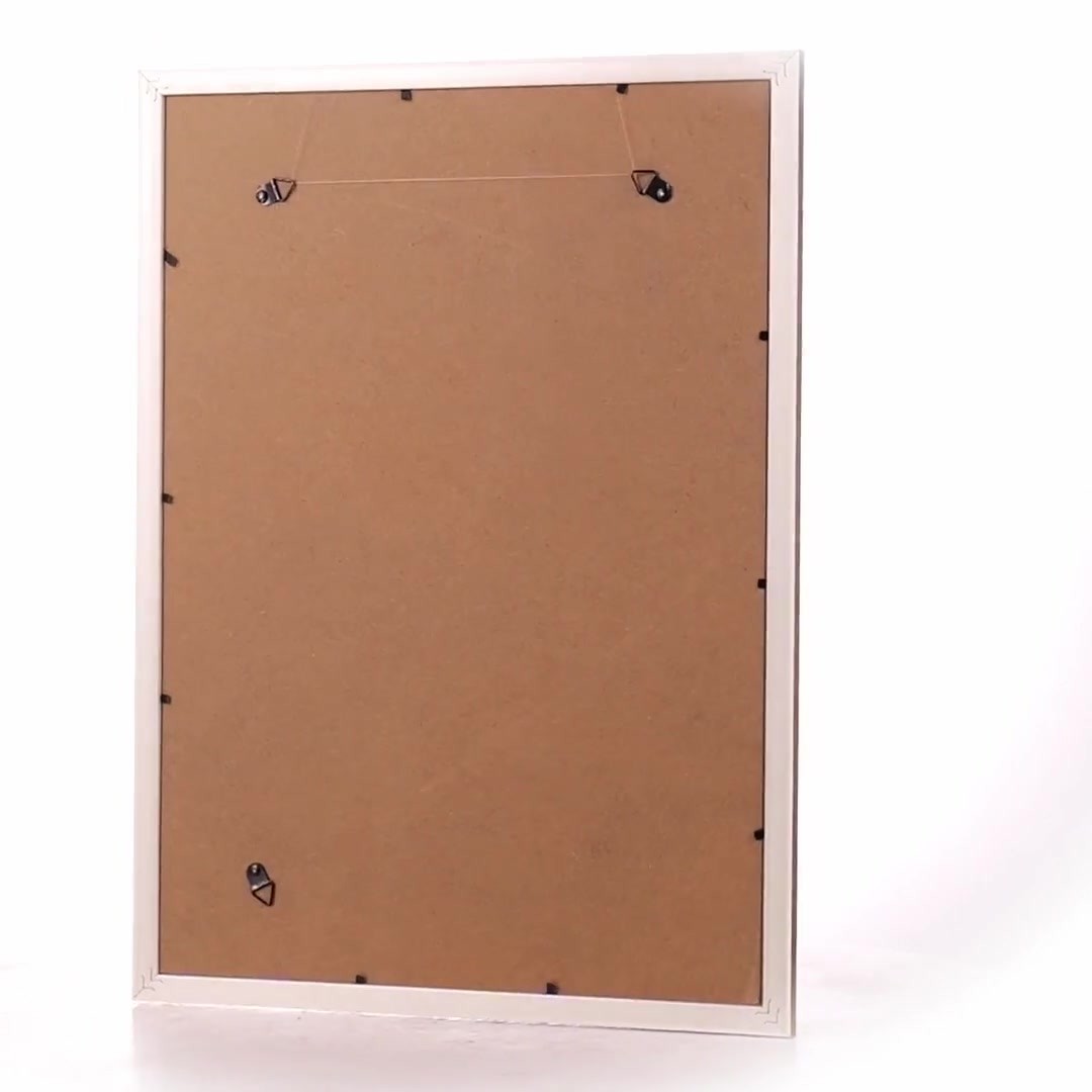 Photo frame Barcelona white+gold A3