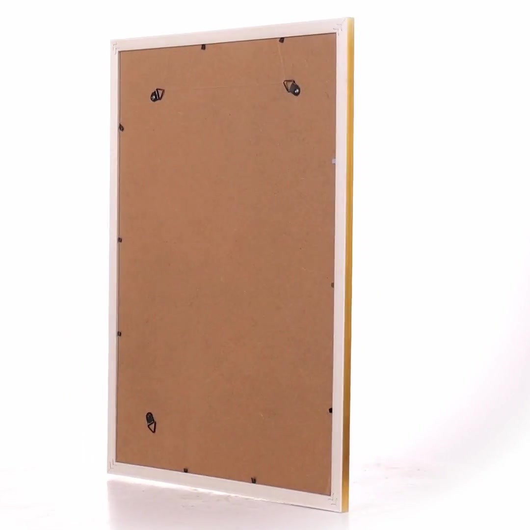 Photo frame Barcelona white+gold A3