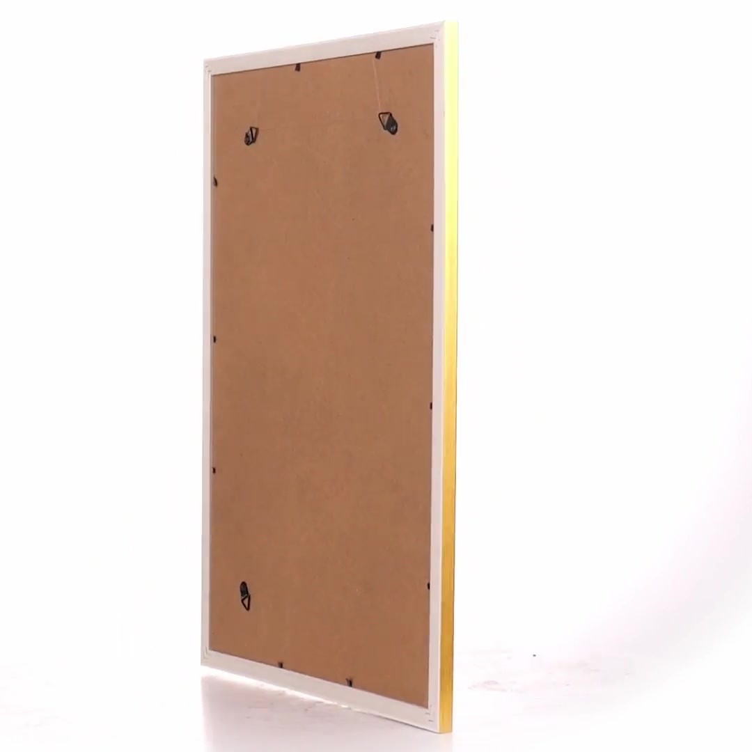 Photo frame Barcelona white+gold A3