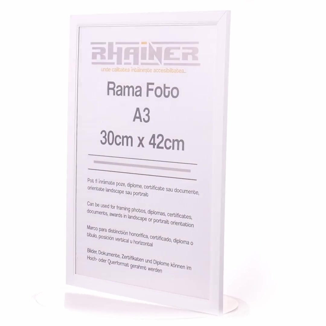 Rama foto Madrid A3 alb