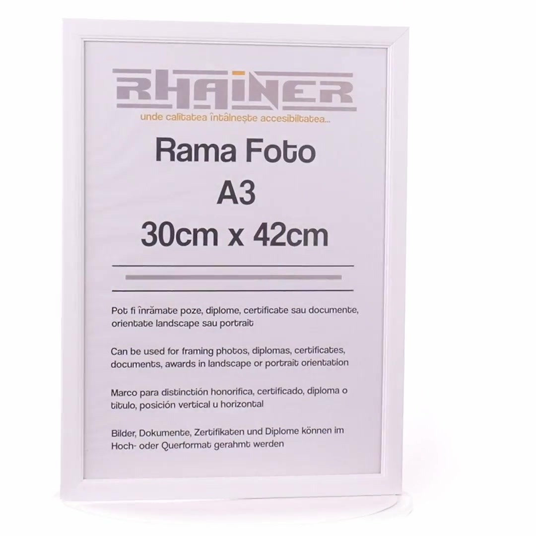 Madrid A3 white photo frame