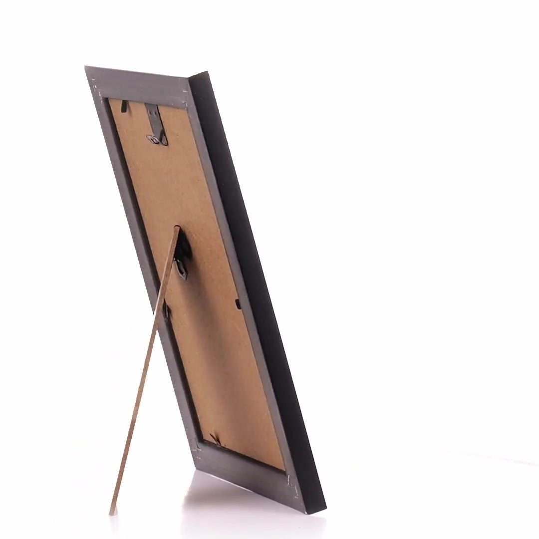Leon textured black photo frame 10x15