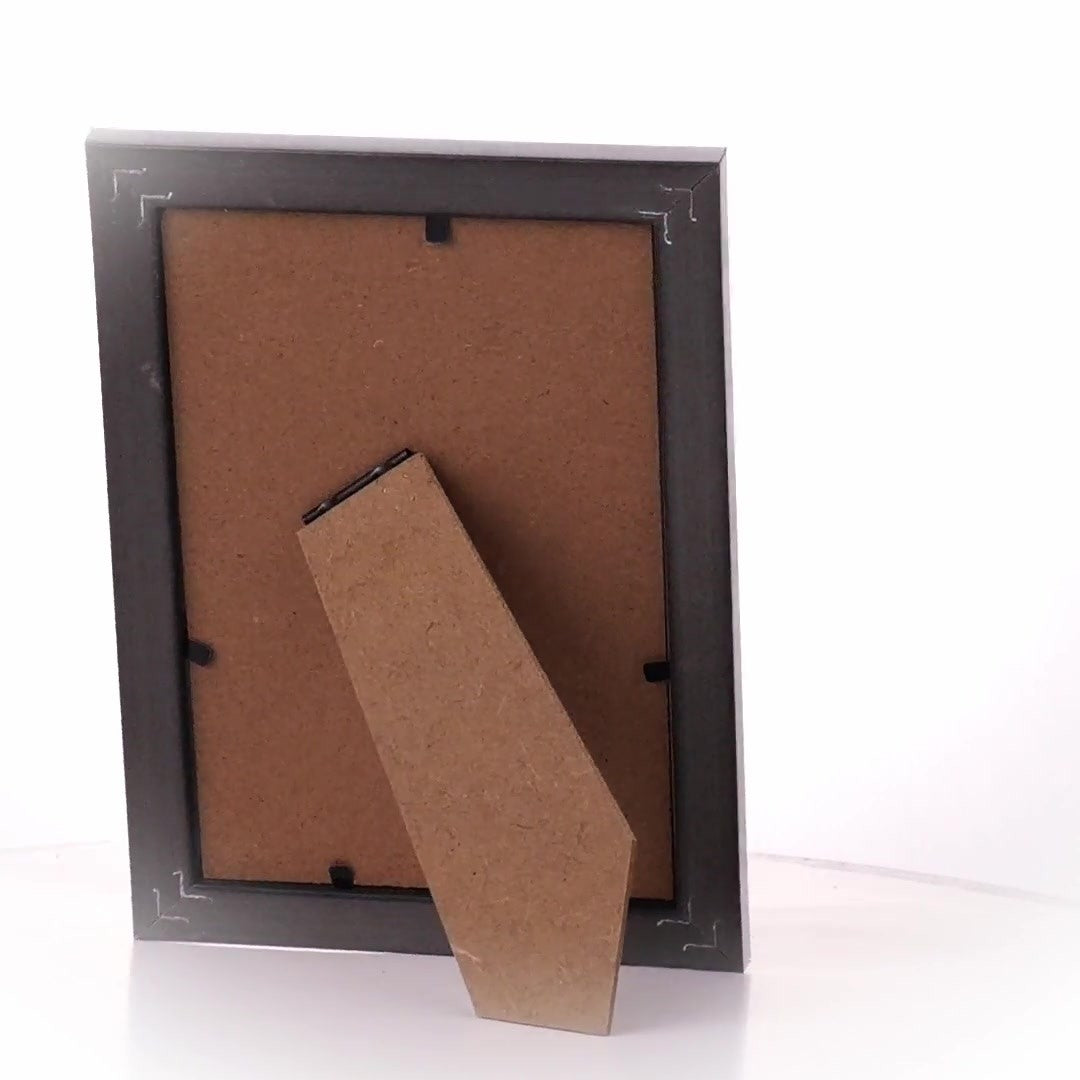 Textured silver Leon photo frame 10x15