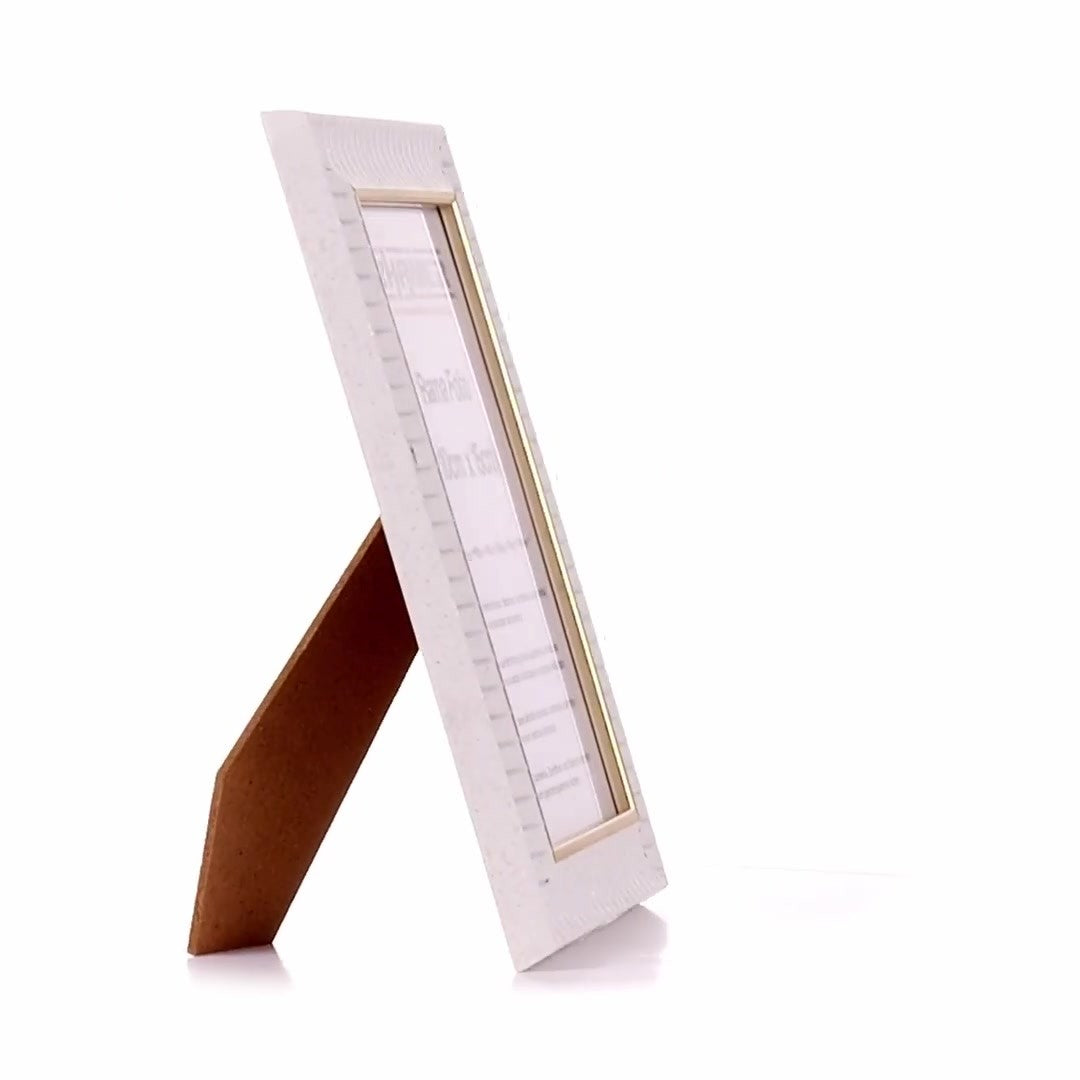 Merida white+gold photo frame 10x15