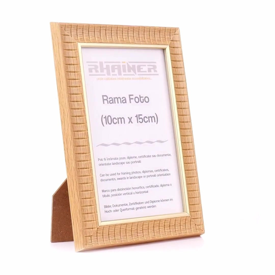 Merida cafe+gold photo frame 10x15