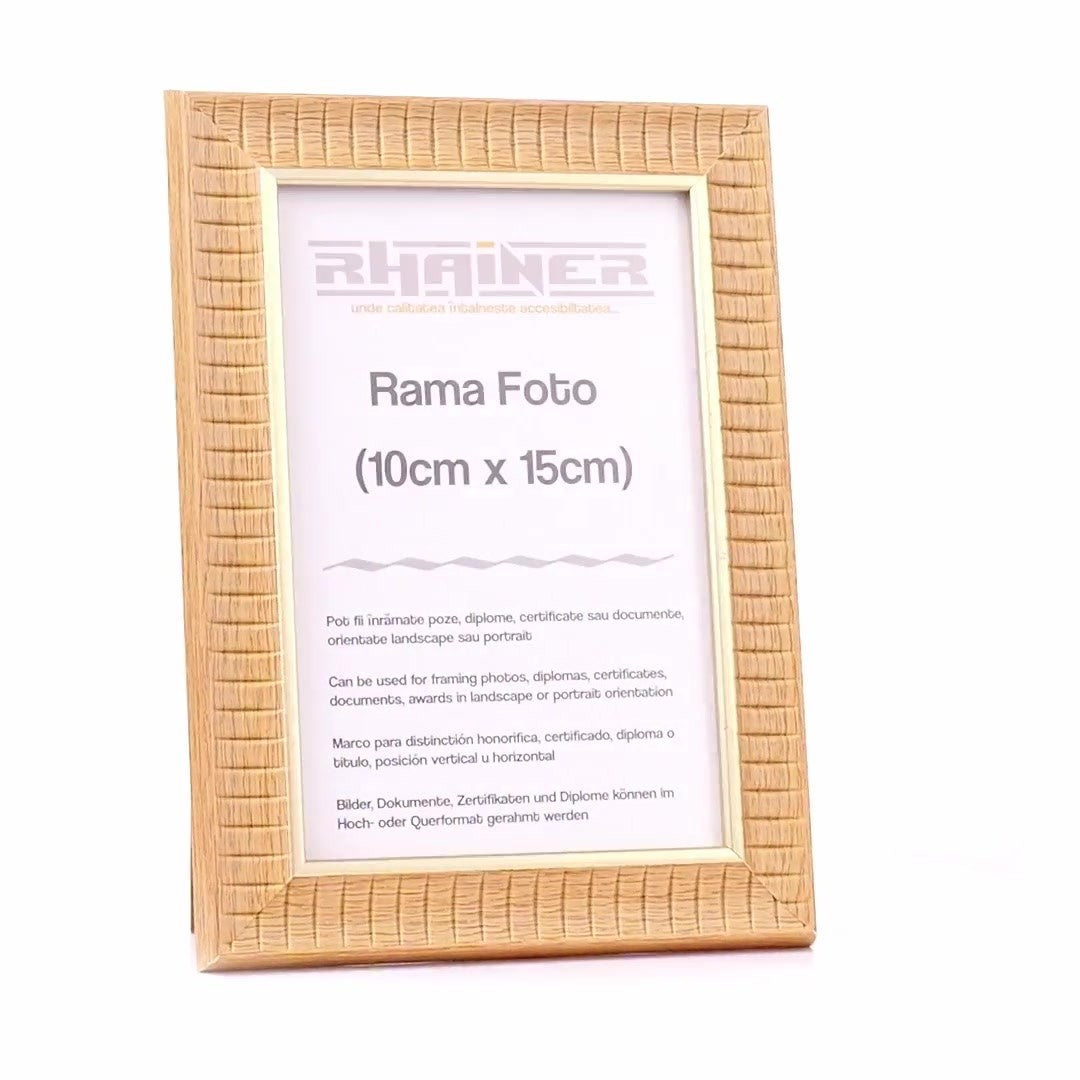 Merida cafe+gold photo frame 10x15
