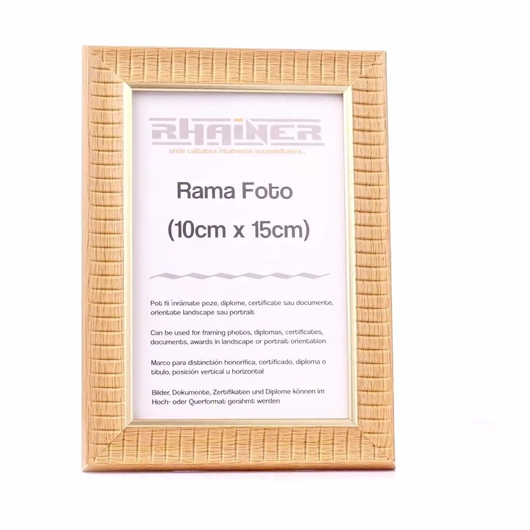Merida cafe+gold photo frame 10x15
